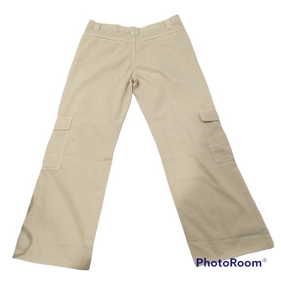 Zara TRF WIDE LEG CARGO PANTS size 42 NWT - Picture 3 of 4